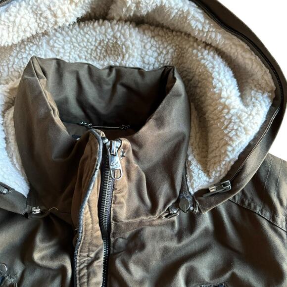 Steve Madden Women's Cotton Anorak with Zip Pockets- Size Medium - Picture 11 of 16
